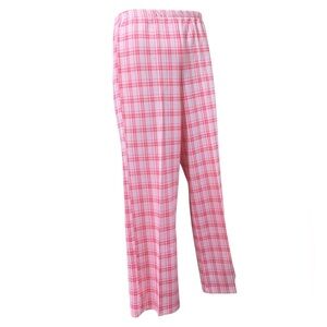 Vintage Sears pink plaid pants size 14